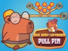 Save Baby Capybaras - Pull Pin